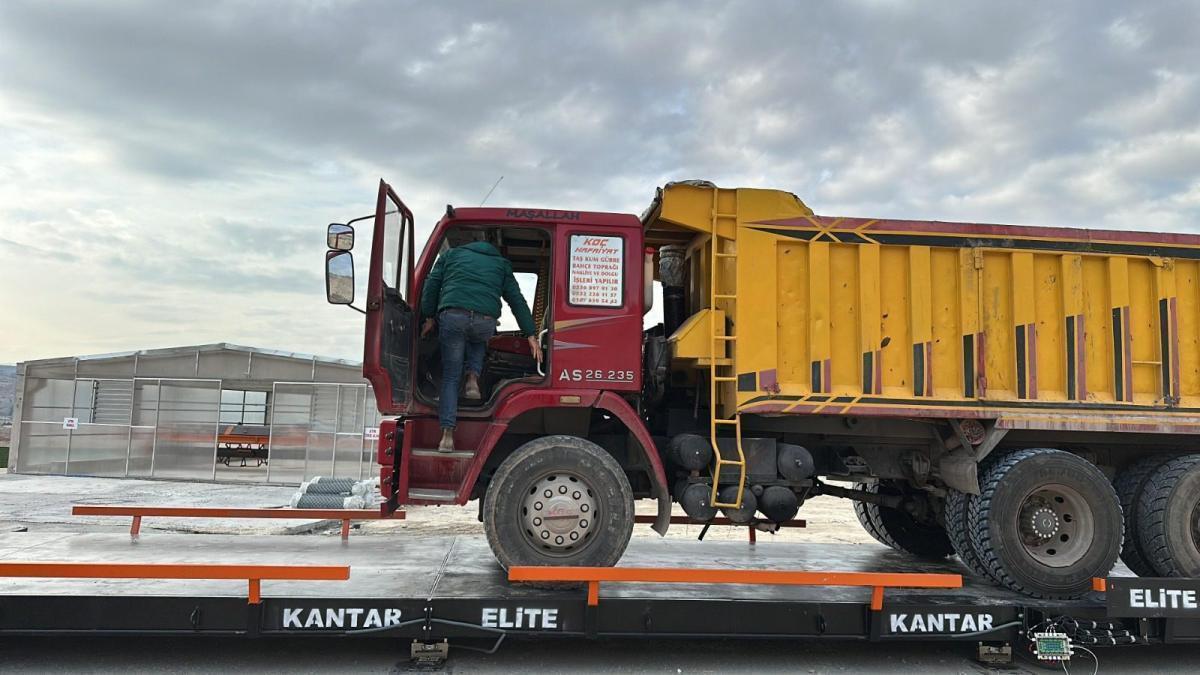 Balıkesir Tır Kantarı — Tarım ve Zeytincilik Sektörü İçin Kurulum