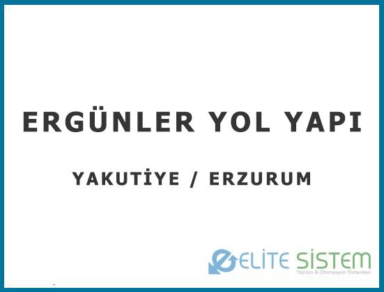 ERGÜLLER YOL YAPI - ERZURUM