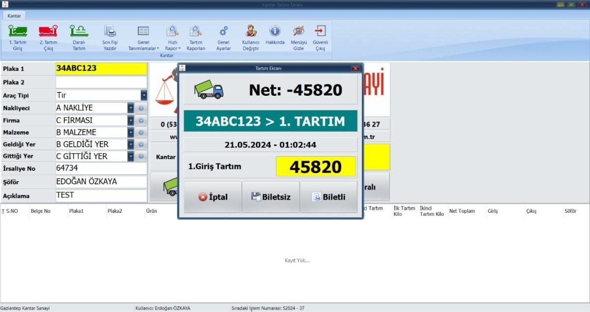 Online Kantar Programı