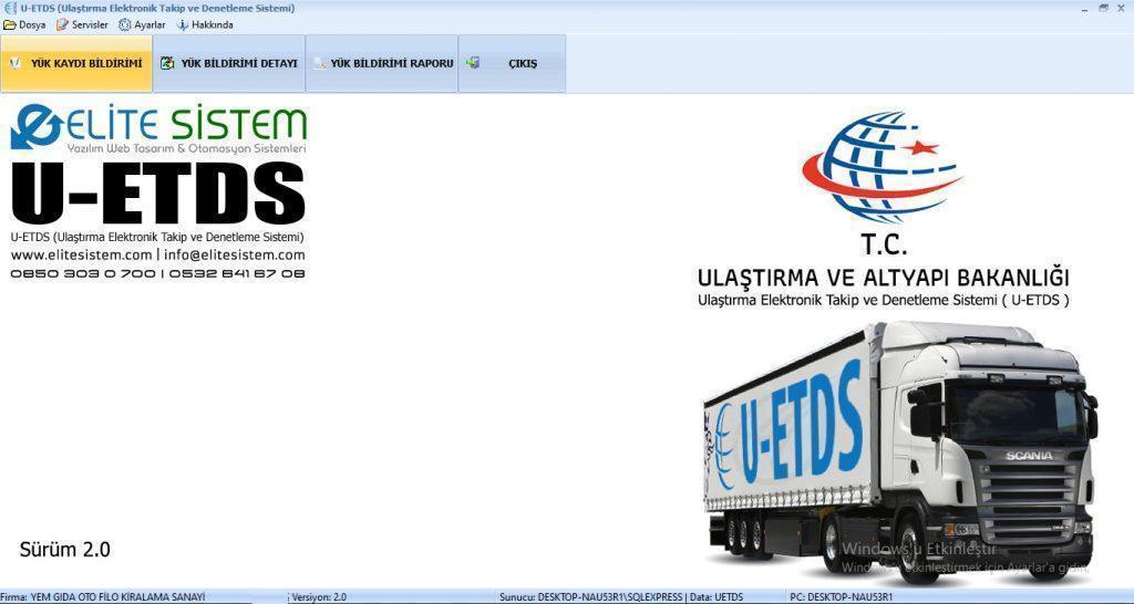 UETDS Bildirim Sistemi