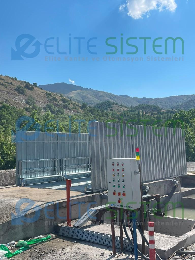 Elite Sistem Otomasyon Tır Kantarı — Kür Bekleme ve Sertleşme Aşaması