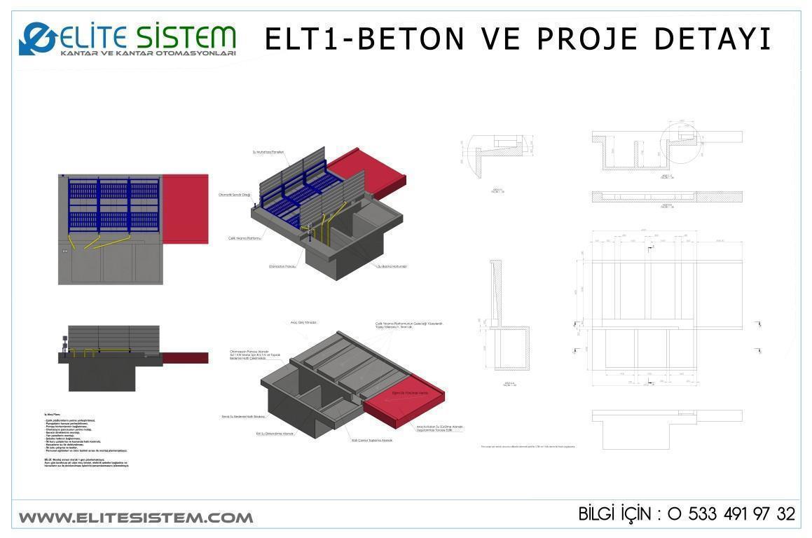 Elite Sistem Otomasyon Tır Kantarı — Teslim Öncesi Genel Bakış