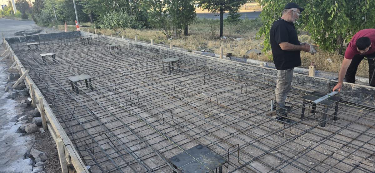 Alt Yapı Çalışmaları — Rampa Montajı