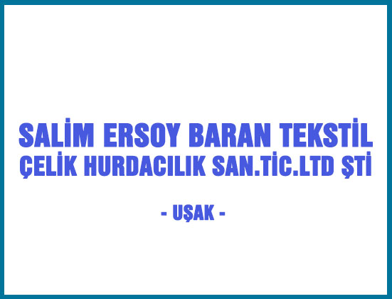 Salim Ersoy Baran Tekstil – Uşak